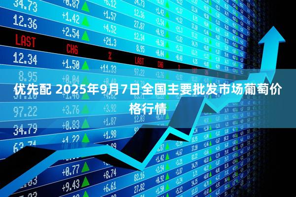 优先配 2025年9月7日全国主要批发市场葡萄价格行情