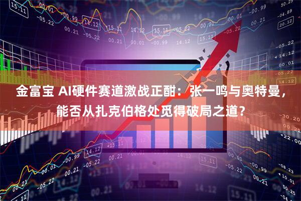 金富宝 AI硬件赛道激战正酣：张一鸣与奥特曼，能否从扎克伯格处觅得破局之道？